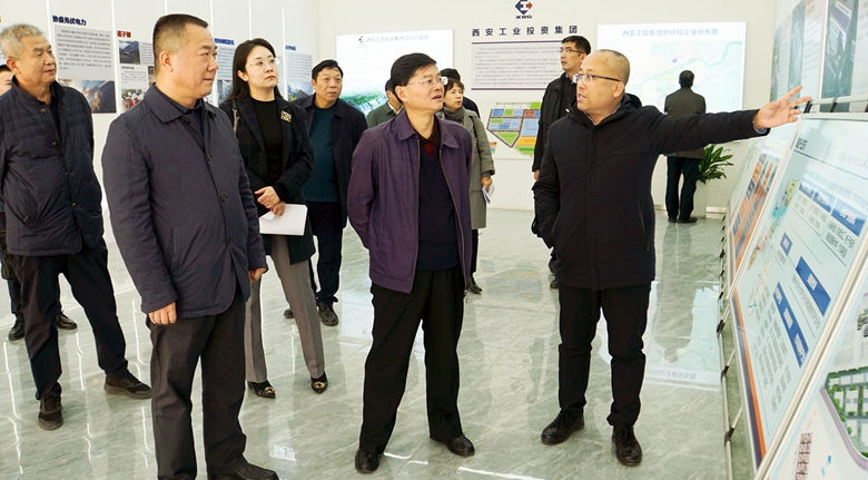 市人大财经委 常委会预算工委一行到冠军集团泾河产业园调研座谈